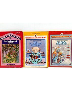 Choose Your Own Adventure Lot of 3 Books Paperback Books